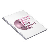 ImビューティフルImグッドボーリングピンク ノートブック (右側)