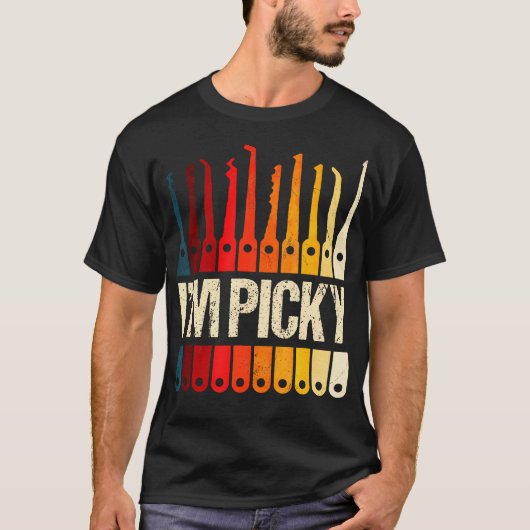 IMピッキーなロックピッキングツール Tシャツ (正面)