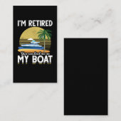 IMボー退職したトのおもしろい退職 名刺 (正面/裏面)