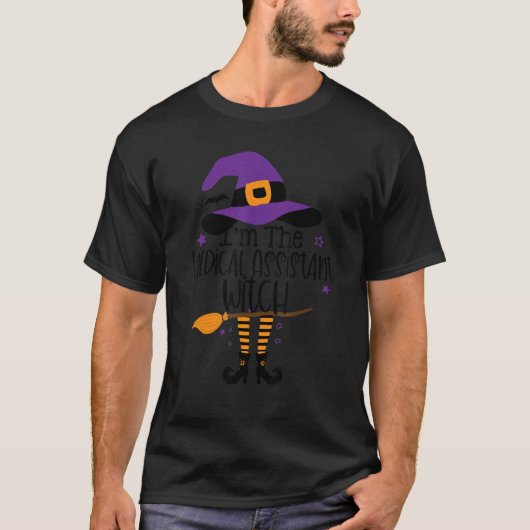 Imメディカルアシスタントウィッチハロウィンマッチン Tシャツ (正面)
