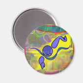 IMモーニングフリー マグネット (正面/裏面)