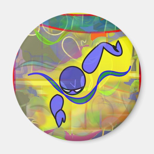 IMモーニングフリー マグネット (正面)