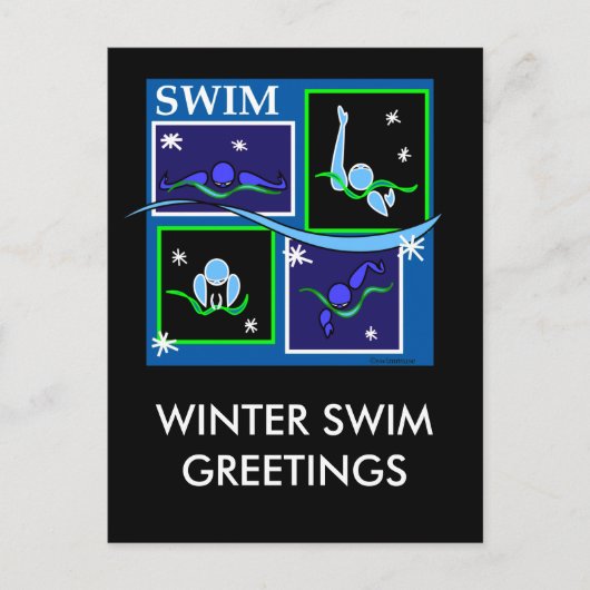 IMモーニング冬 ポストカード (正面)