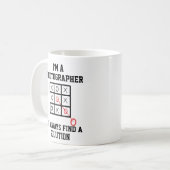 Im写真家いつもソリューションマグを見つける コーヒーマグカップ (正面左)