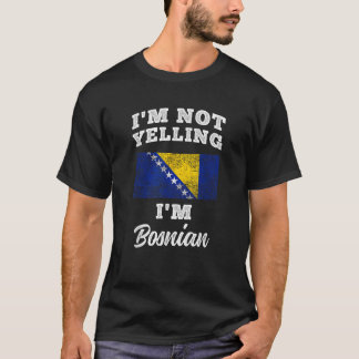 Im叫んでないImボスニア Tシャツ