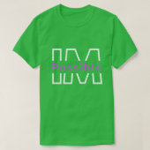 Im可能 Tシャツ (デザイン正面)
