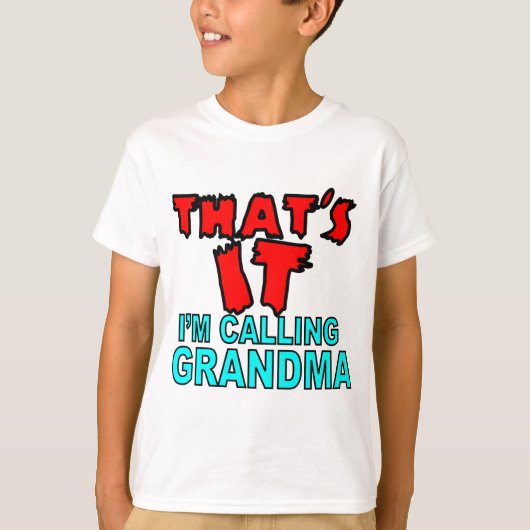 IM呼出しGRANDMA.png Tシャツ (正面)
