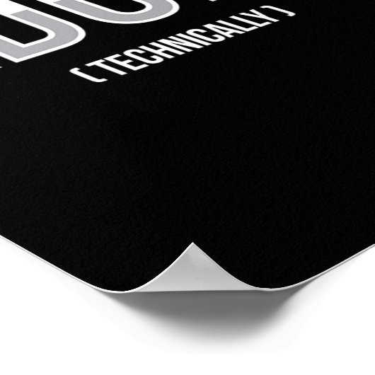 Im大人技術的18誕生日 ポスター (角)