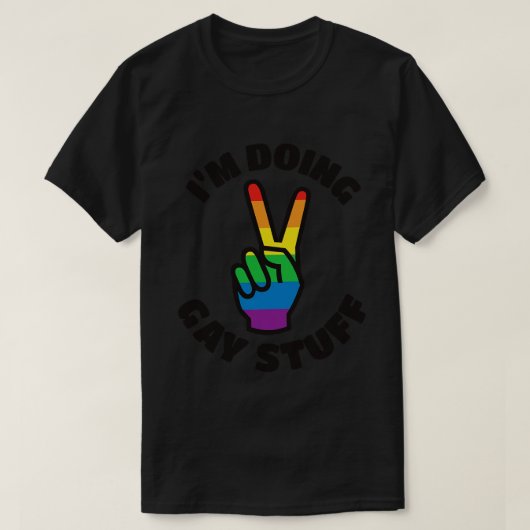 Im実行ゲイ物 Tシャツ (デザイン正面)