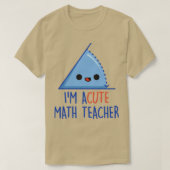 Im急性数学先生 Tシャツ (デザイン正面)