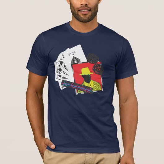 Im有名なTシャツのカジノ Tシャツ (正面)