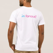 Im有名なTシャツ>>独占記事<< Tシャツ (裏面)