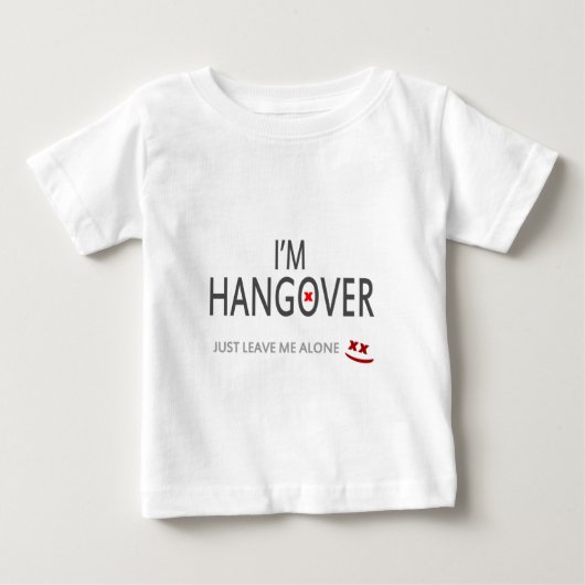 Im残存物は、ちょうど私を放っておきます ベビーTシャツ (正面)
