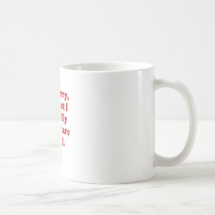 Im残念公正私は全然文字通り気になりません コーヒーマグカップ