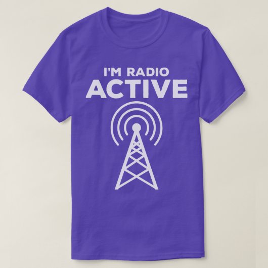 Im無線アクティブHam無線事業者(1) Tシャツ (デザイン正面)