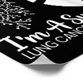 Im生存者肺がん認識度月白里 ポスター (角)