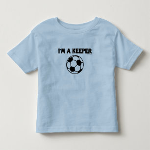 IM看守のスポーティな俗語-サッカーはティーをからかいます トドラーTシャツ