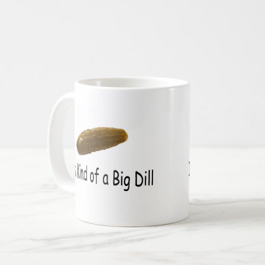 Im種類の大きいディル コーヒーマグカップ (正面左)