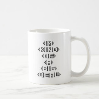 Im種類の大事 コーヒーマグカップ