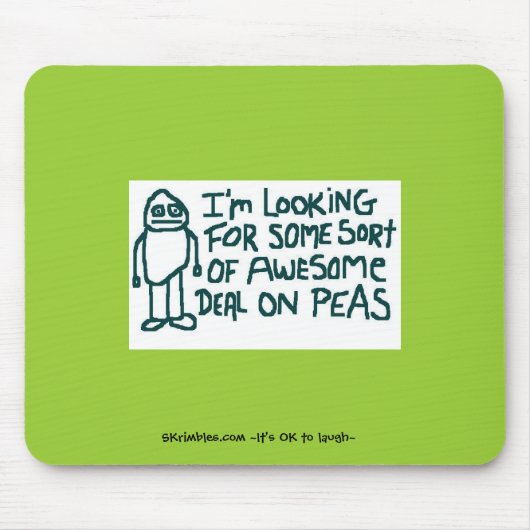 Im種類の素晴らしい取り引きを捜します マウスパッド (正面)