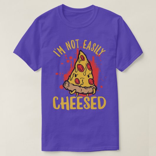 Im簡単に満足しないチーズピザパン4851664 Tシャツ (デザイン正面)