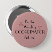 Im結婚式の調整者 缶バッジ (正面&裏面)