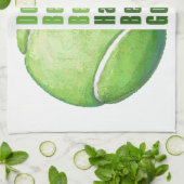 Im美しいImよいテニス・ボール キッチンタオル (折り畳み)