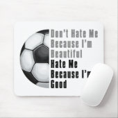 Im美しいIm良いサッカーボール マウスパッド (マウス)