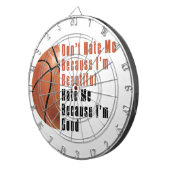 Im美しいIm良いバスケットボール ダーツボード (正面右)