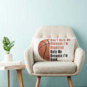 Im美しいIm良いバスケットボール ランバークッション (椅子)