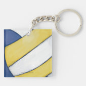 Im美しいIm良いバレーボール キーホルダー (裏面)