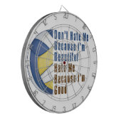 Im美しいIm良いバレーボール ダーツボード (正面左)