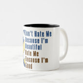 Im美しいIm良いバレーボール ツートーンマグカップ (正面右)