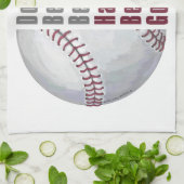 Im美しいIm良い野球 キッチンタオル (折り畳み)