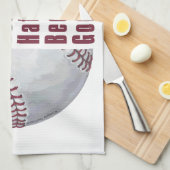 Im美しいIm良い野球 キッチンタオル (四つ折り)