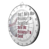 Im美しいIm良い野球 ダーツボード (正面右)