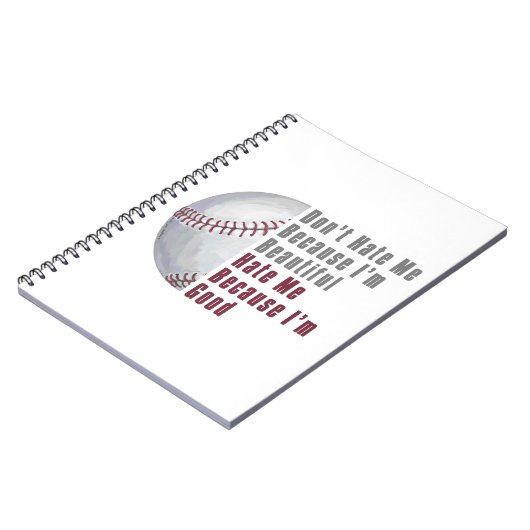 Im美しいIm良い野球 ノートブック (左側)