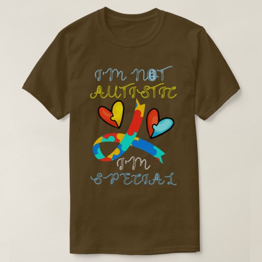 IM自閉症ではないIMスペシャル Tシャツ (デザイン正面)