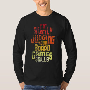 Im静かにボードゲームのスキルを判断 – Tabl Tシャツ