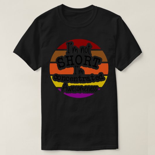 Im非短Im集中豪華度 Tシャツ (デザイン正面)