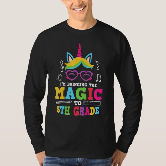 Im魔法を5年生新学期 Tシャツ (正面)