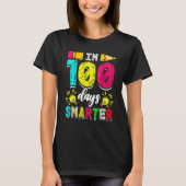 I'm 100 Days Smarter Student 100th School Day Chal Tシャツ (正面)
