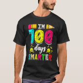 I'm 100 Days Smarter Student 100th School Day Chal Tシャツ (正面)