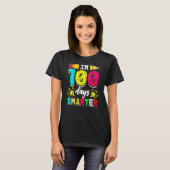 I'm 100 Days Smarter Student 100th School Day Chal Tシャツ (正面フル)
