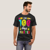I'm 100 Days Smarter Student 100th School Day Chal Tシャツ (正面フル)