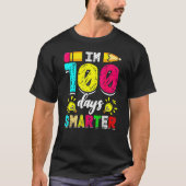I'm 100 Days Smarter Student 100th School Day Chal Tシャツ (正面)