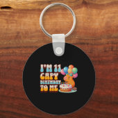 I'm 11 Capy Birthday To Me 11th Capybara Bday Part キーホルダー (正面)