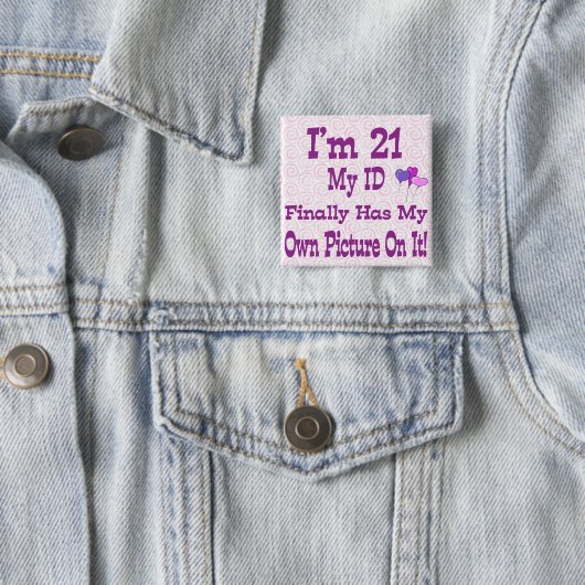 I'm 21 Button ID 缶バッジ (インサイチュ)