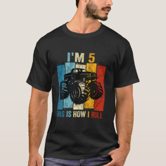 Im 5これが私転がの5歳の誕生日 tシャツ