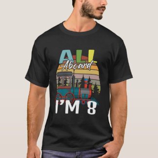 I'M 8歳の世界一周鉄道の旅 Tシャツ